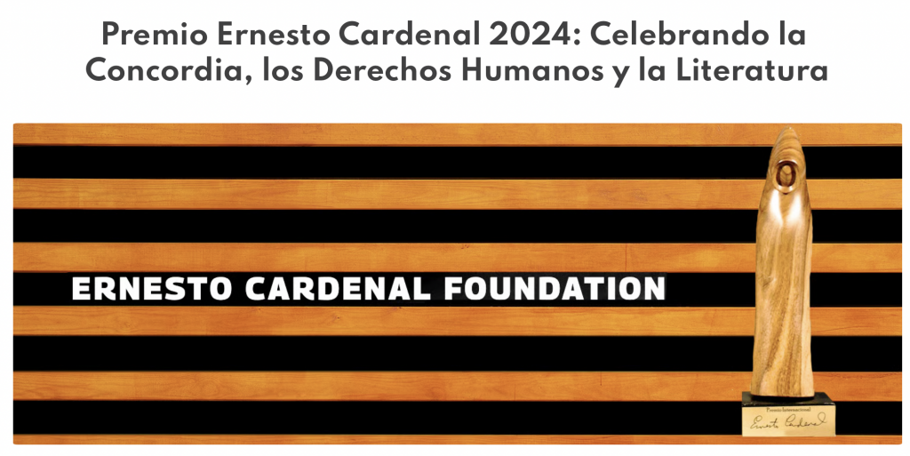 Fundación Elena Poniatowska — Premio Ernesto Cardenal 2024