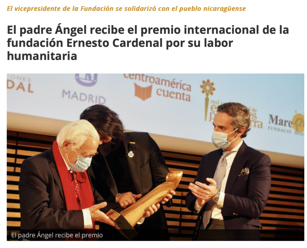 Religión Digital — Premio Internacional Ernesto Cardenal