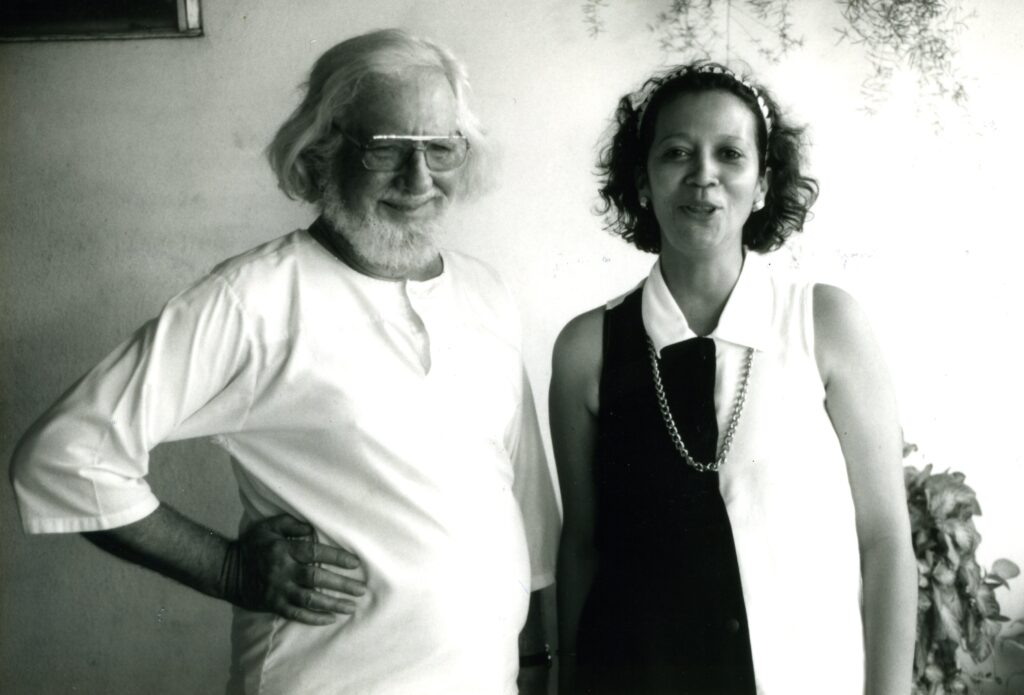 Con Luz Marina Acosta